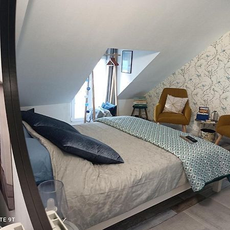 Tres Beau Studio Climatisation, Trois Etoiles, Parking A Velo, Velos En Option, Parking Prive Jardin مونتارجي المظهر الخارجي الصورة